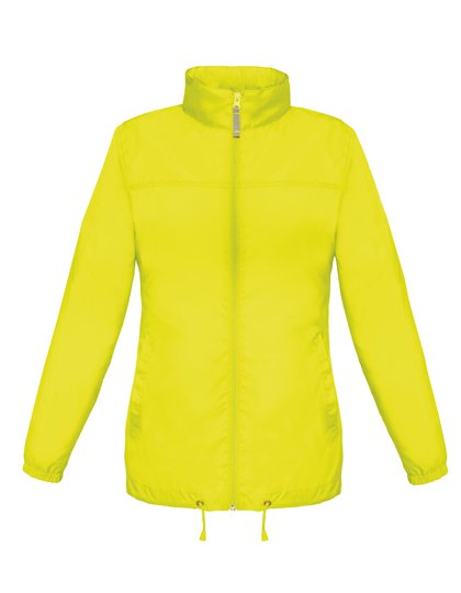 B&C COLLECTION Women's Jacket Sirocco – Ultra Yellow