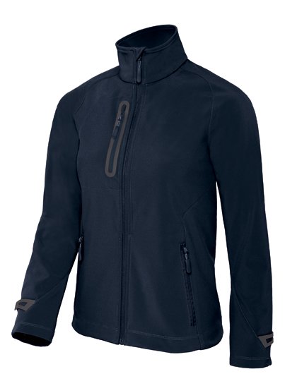 B&C COLLECTION Women's X-Lite Softshell – Navy