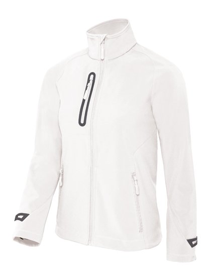 B&C COLLECTION Women's X-Lite Softshell – White