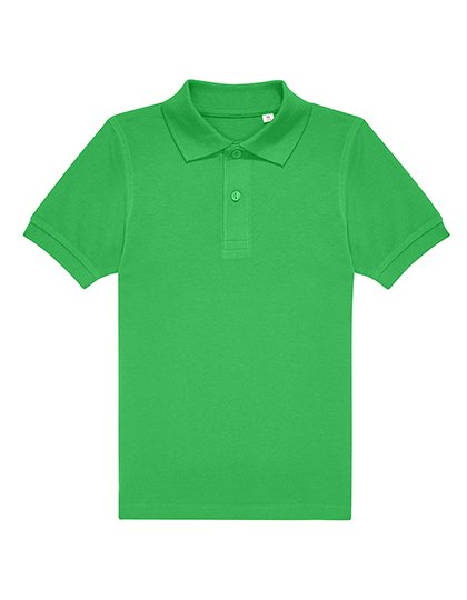 B&C BE INSPIRED Kids My Polo 180 – Apple Green