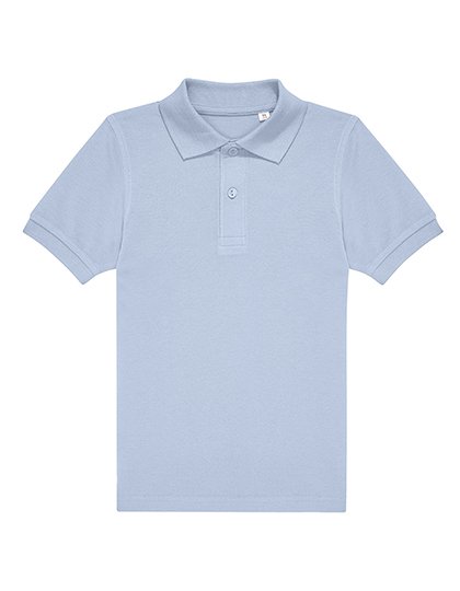 B&C BE INSPIRED Kids My Polo 180 – Blush Blue