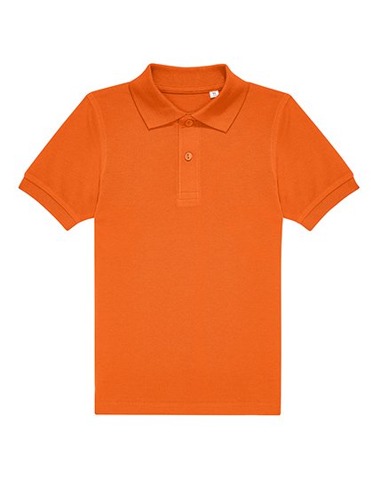 B&C BE INSPIRED Kids My Polo 180 – Pure Orange