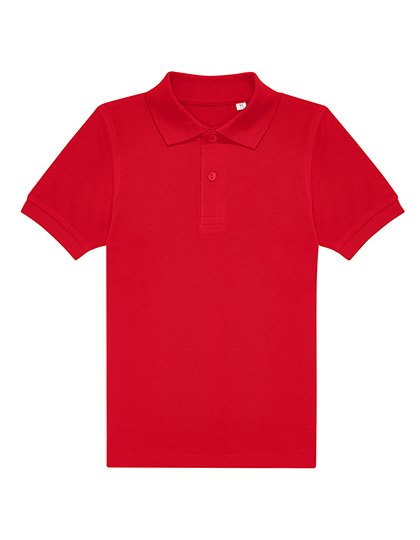 B&C BE INSPIRED Kids My Polo 180 – Red