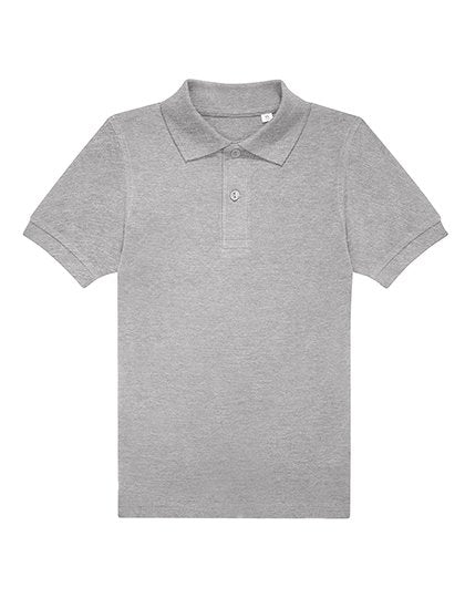 B&C BE INSPIRED Kids My Polo 180 – Sport Grey (Heather)