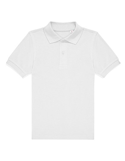 B&C BE INSPIRED Kids My Polo 180 – White