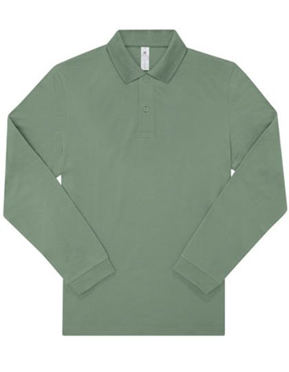 B&C BE INSPIRED My Polo 210 Long Sleeve – Amalfi Green