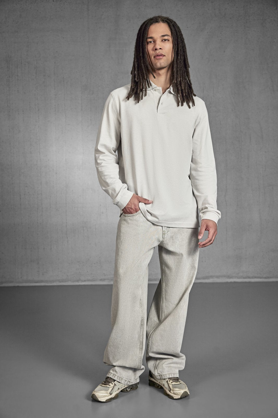 B&C BE INSPIRED My Polo 210 Long Sleeve