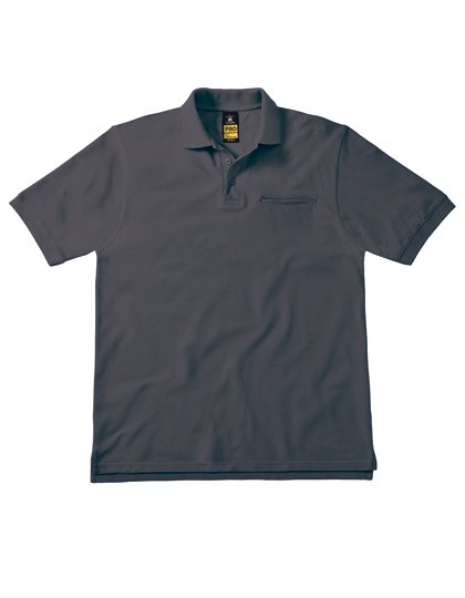 B&C BE INSPIRED Energy Pro Polo – Dark Grey (Solid)
