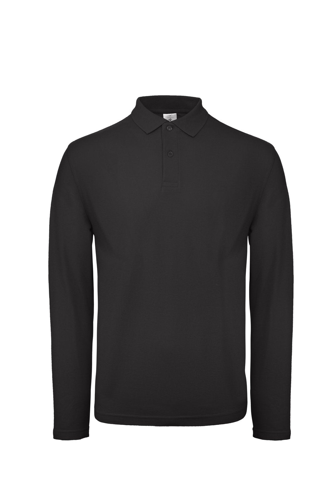 B&C BE INSPIRED Men's Long Sleeve Polo ID.001