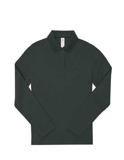 B&C BE INSPIRED My Polo 180 Long Sleeve /Women – Dark Forest