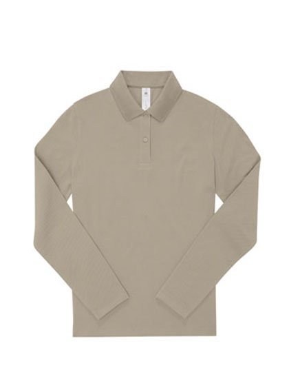 B&C BE INSPIRED My Polo 180 Long Sleeve /Women – Mastic