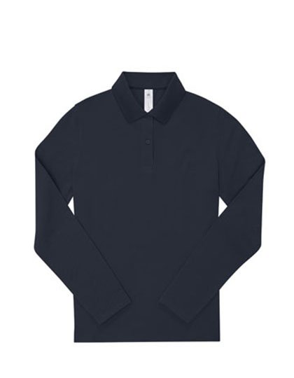 B&C BE INSPIRED My Polo 180 Long Sleeve /Women – Navy