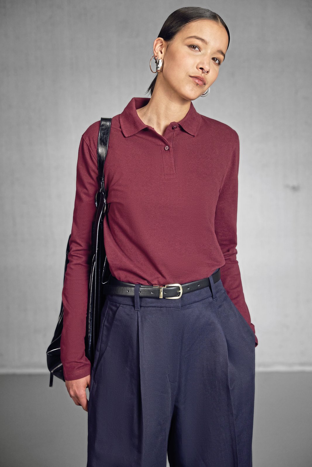 B&C BE INSPIRED My Polo 180 Long Sleeve /Women