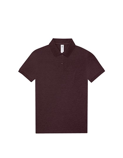 B&C BE INSPIRED My Polo 210 /Women – Heather Burgundy