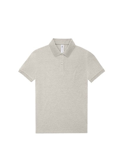 B&C BE INSPIRED My Polo 210 /Women – Heather Grey Fog