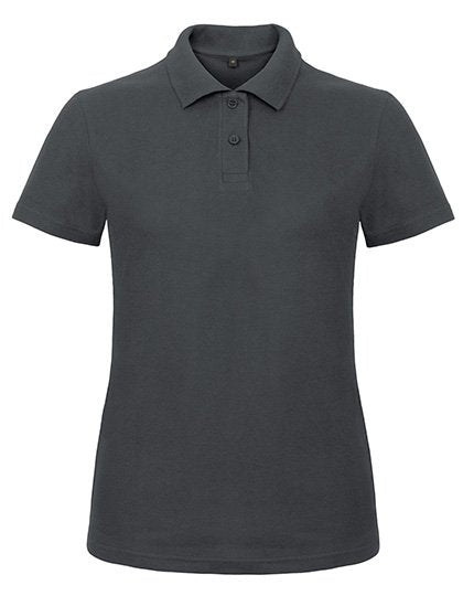 B&C BE INSPIRED Women's Polo ID.001 – Anthracite