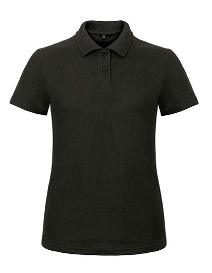 B&C BE INSPIRED Women's Polo ID.001 – Black