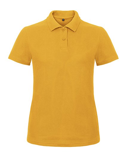 B&C BE INSPIRED Women's Polo ID.001 – Chili Gold