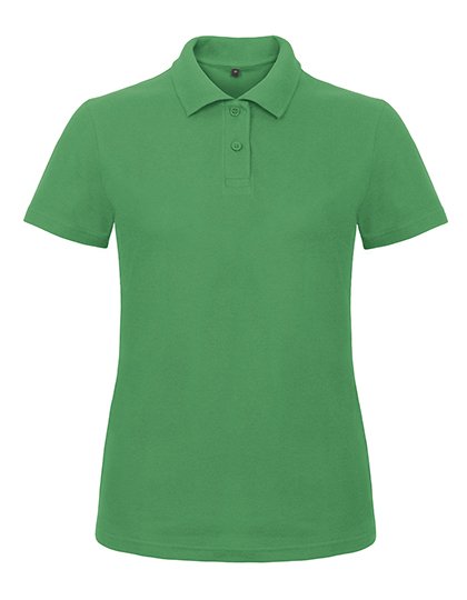 B&C BE INSPIRED Women's Polo ID.001 – Kelly Green