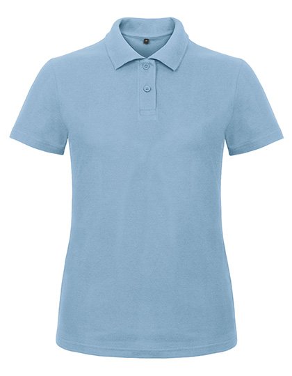 B&C BE INSPIRED Women's Polo ID.001 – Light Blue