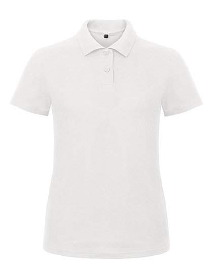 B&C BE INSPIRED Women's Polo ID.001 – White