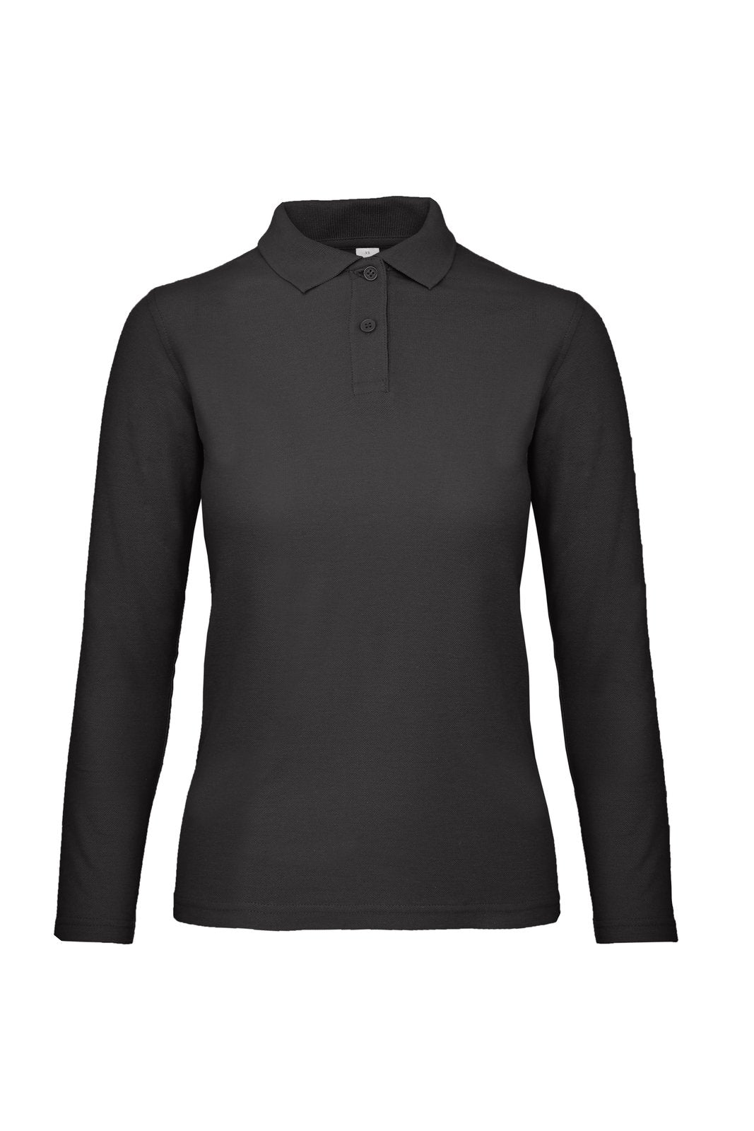B&C BE INSPIRED Women's Long Sleeve Polo ID.001