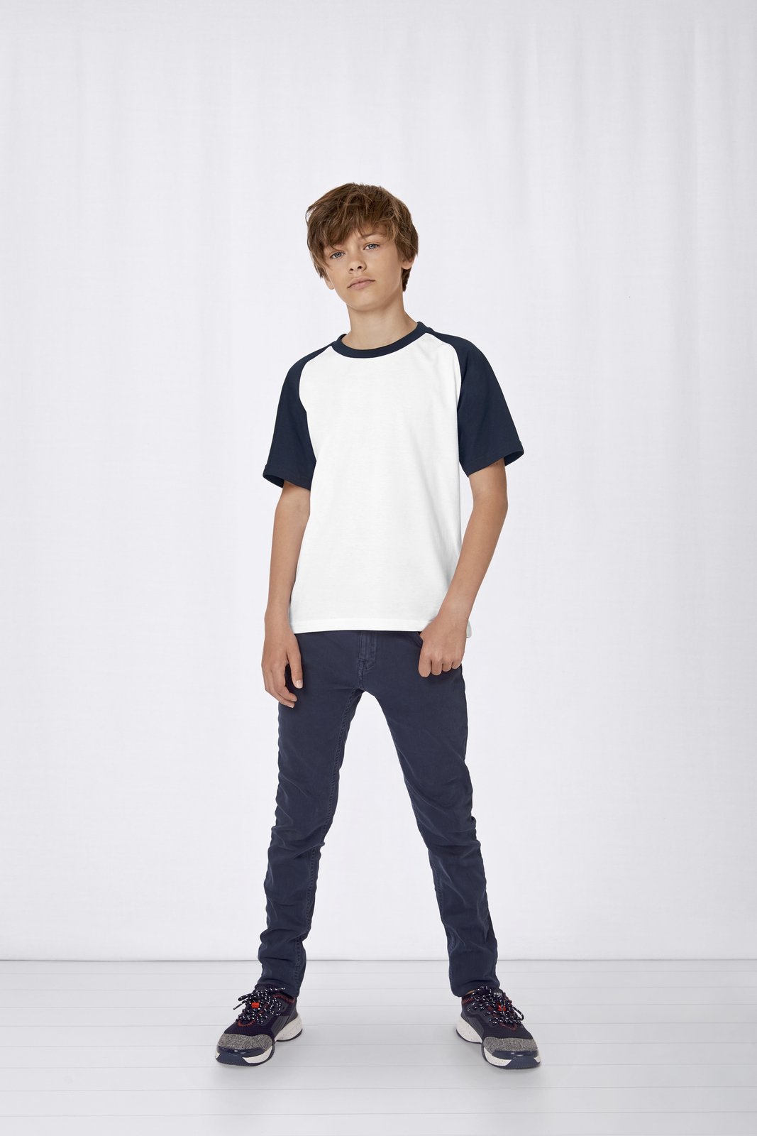 B&C BE INSPIRED Kids' T-Shirt Base-Ball