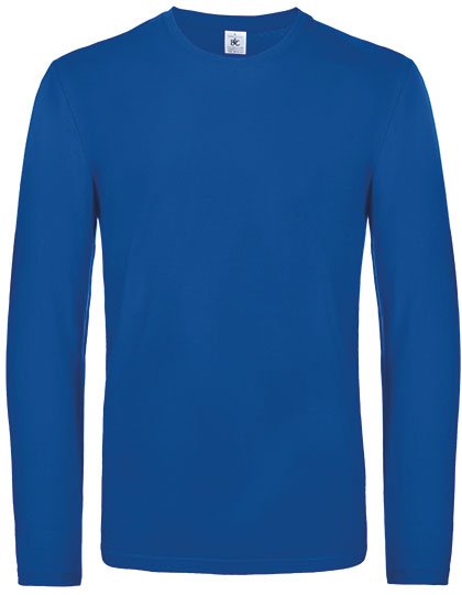 B&C BE INSPIRED Men's T-Shirt #E190 Long Sleeve – Royal Blue