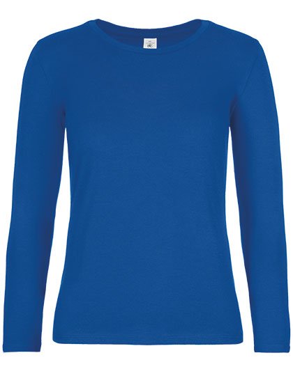 B&C BE INSPIRED Women's T-Shirt #E190 Long Sleeve – Royal Blue