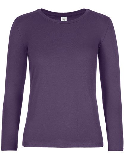 B&C BE INSPIRED Women's T-Shirt #E190 Long Sleeve – Urban Purple