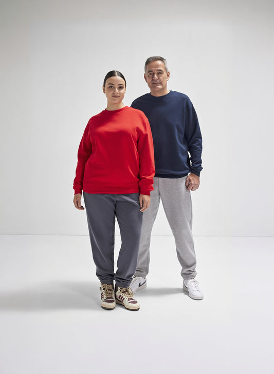 B&C BE INSPIRED ID.222 Crew Sweatshirt