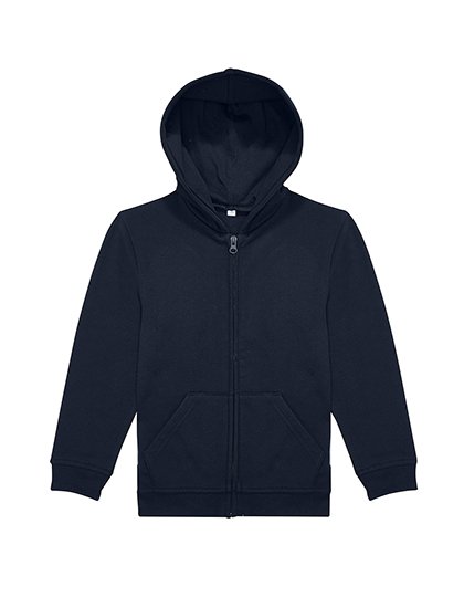 B&C BE INSPIRED Kids ID.334 Zip Hood – Navy