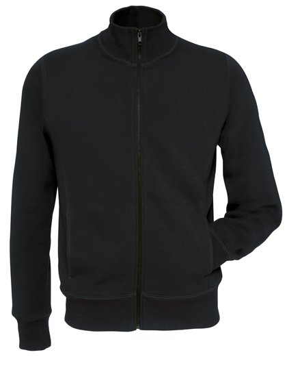 B&C BE INSPIRED Men's Sweat Jacket Spider – Black