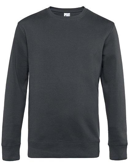 B&C BE INSPIRED KING Crew Neck Sweat_° – Asphalt