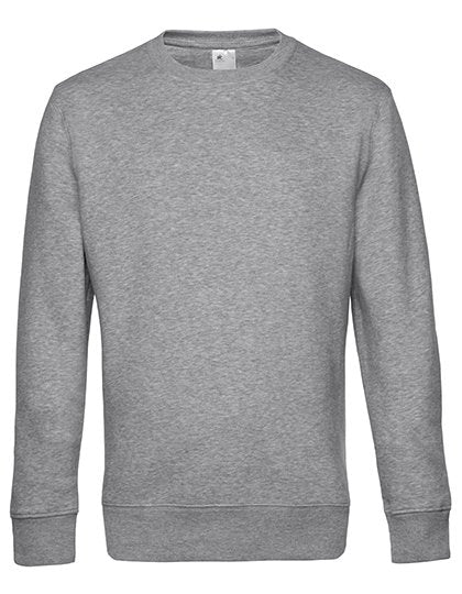 B&C BE INSPIRED KING Crew Neck Sweat_° – Heather Grey