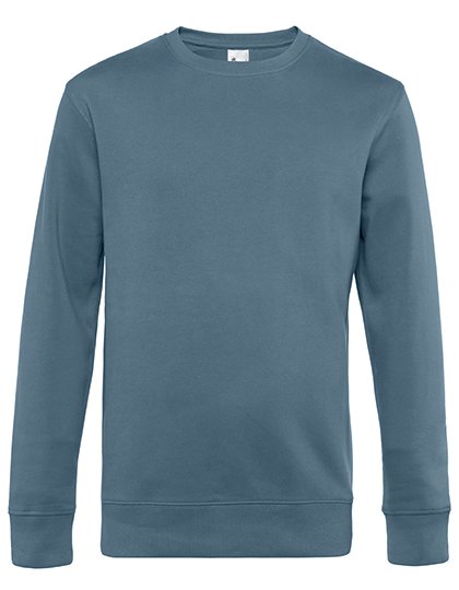B&C BE INSPIRED KING Crew Neck Sweat_° – Nordic Blue