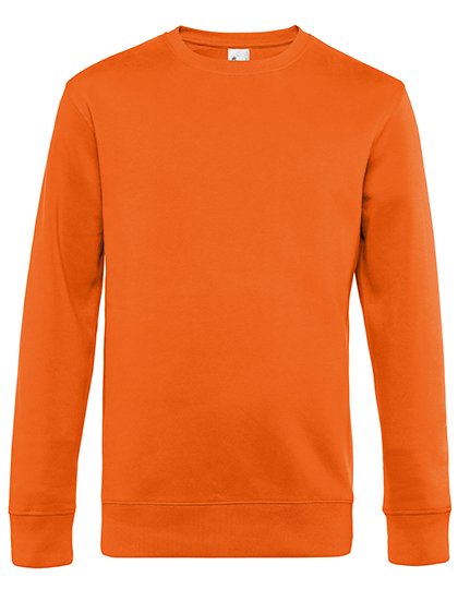 B&C BE INSPIRED KING Crew Neck Sweat_° – Pure Orange