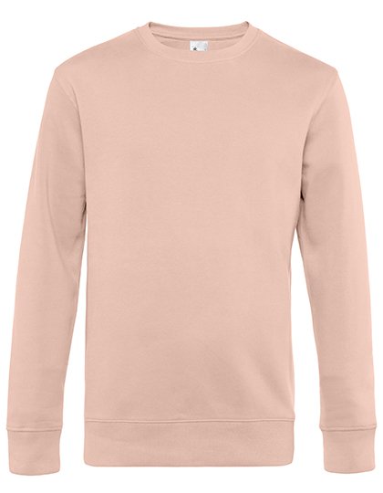 B&C BE INSPIRED KING Crew Neck Sweat_° – Soft Rose