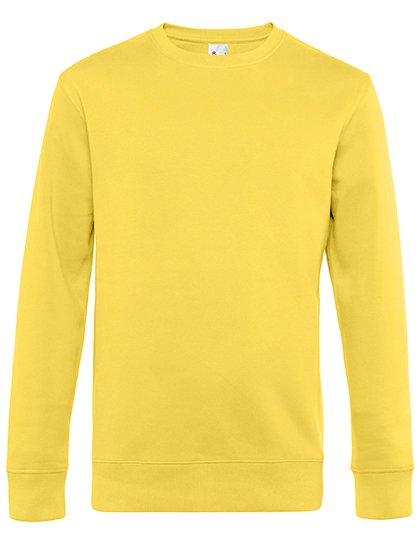 B&C BE INSPIRED KING Crew Neck Sweat_° – Yellow Fizz