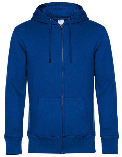 B&C BE INSPIRED KING Zipped Hood Jacket_° – Royal