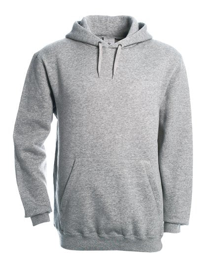 B&C BE INSPIRED Hooded Sweat – Heather Grey