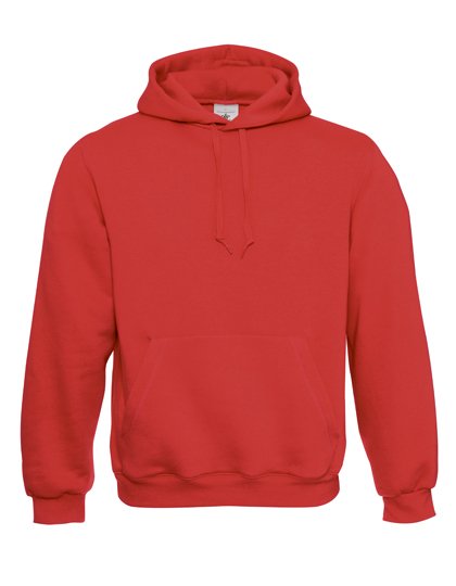 B&C BE INSPIRED Hooded Sweat – Red