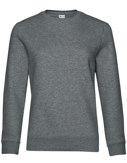 B&C BE INSPIRED QUEEN Crew Neck Sweat_° – Heather Mid Grey