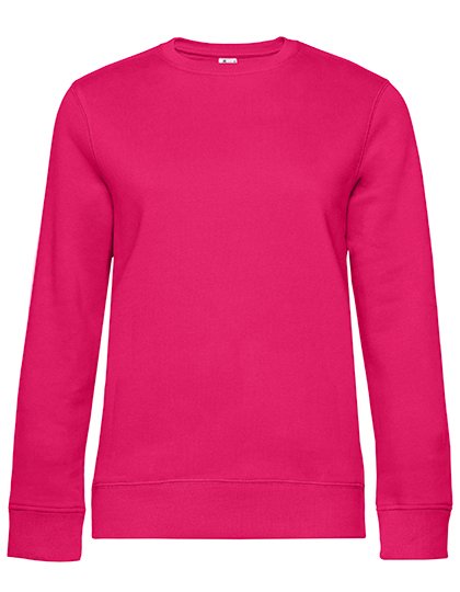 B&C BE INSPIRED QUEEN Crew Neck Sweat_° – Magenta Pink