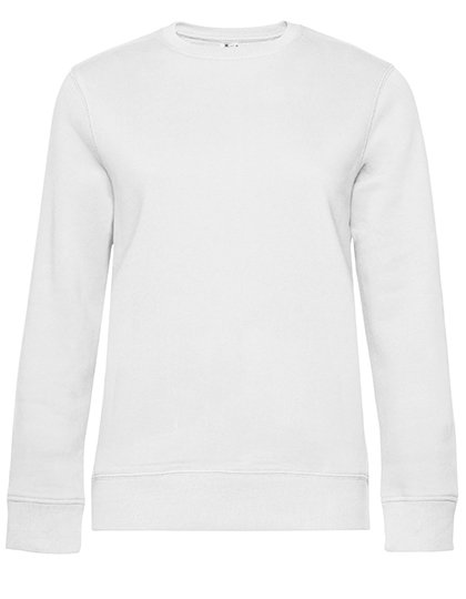 B&C BE INSPIRED QUEEN Crew Neck Sweat_° – White