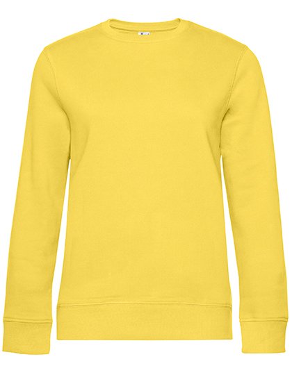 B&C BE INSPIRED QUEEN Crew Neck Sweat_° – Yellow Fizz