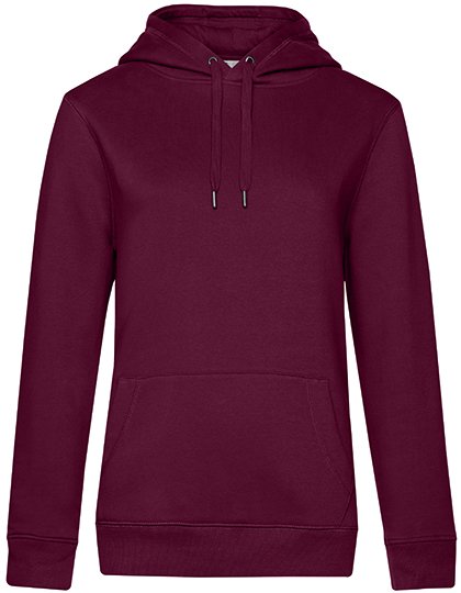 B&C BE INSPIRED QUEEN Hooded Sweat_° – Dark Cherry