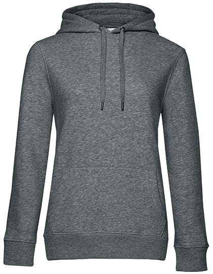 B&C BE INSPIRED QUEEN Hooded Sweat_° – Heather Mid Grey