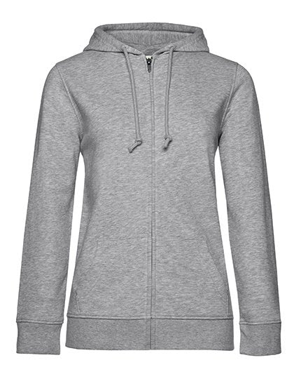 B&C BE INSPIRED Inspire Zipped Hood Jacket /Women_° – Heather Grey