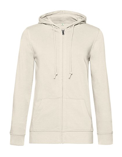 B&C BE INSPIRED Inspire Zipped Hood Jacket /Women_° – Off White